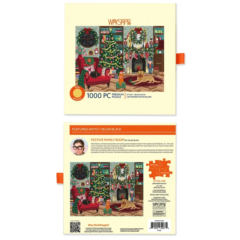 Festive Family Room (1000pcs) (FOIL)