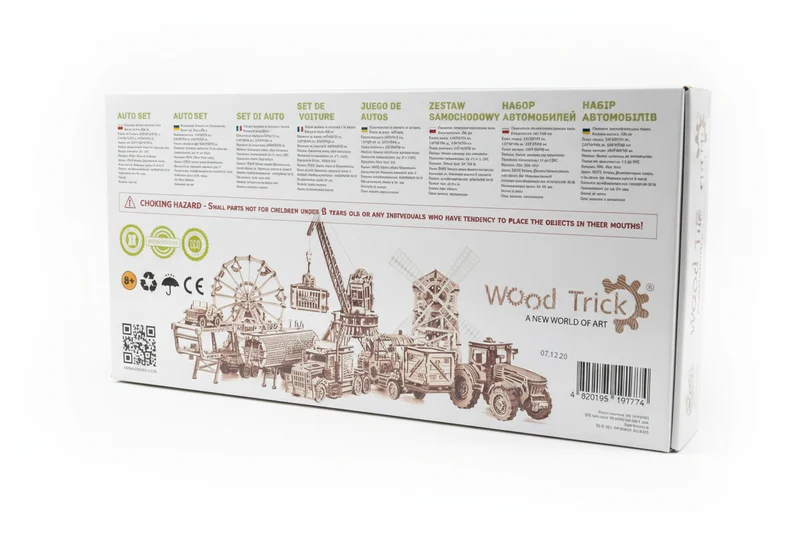 Wood Trick - Auto Set – 3D Holzbausatz