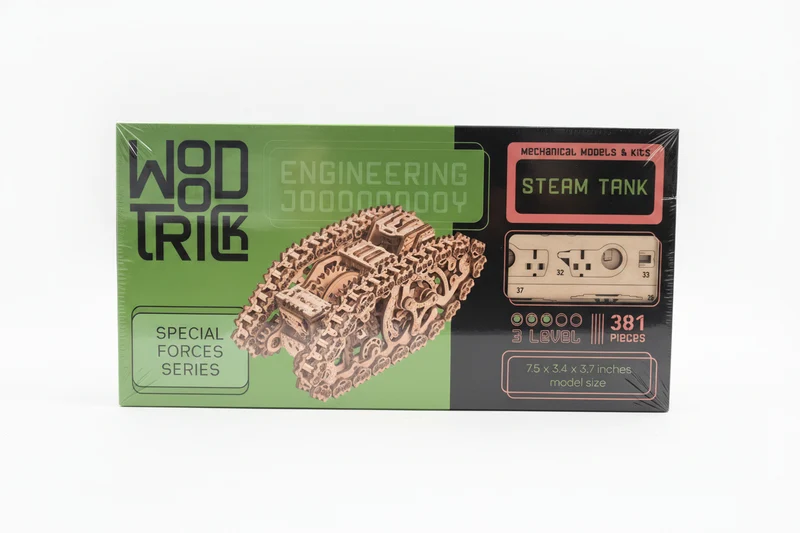 Wood Trick - Steam Tank – 3D Holzbausatz