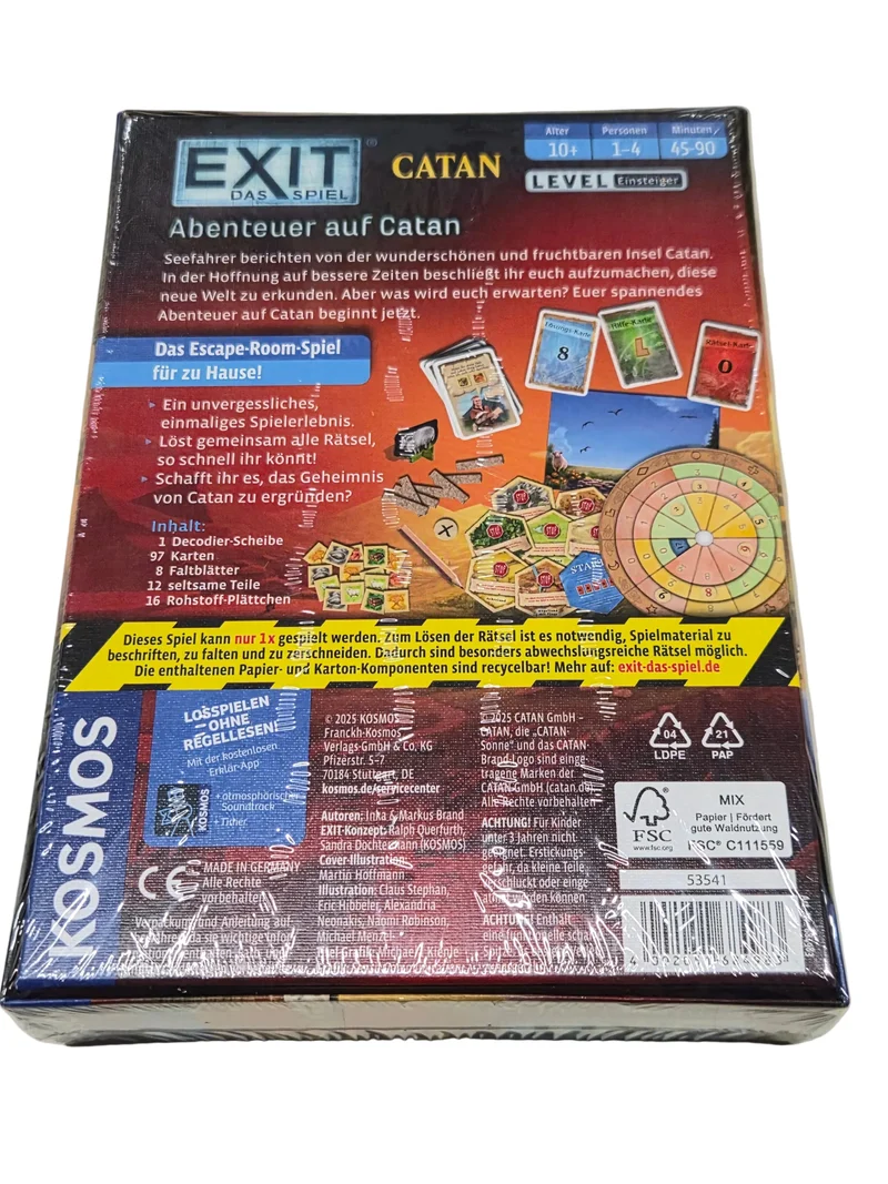 Kosmos EXIT - Abenteuer auf Catan