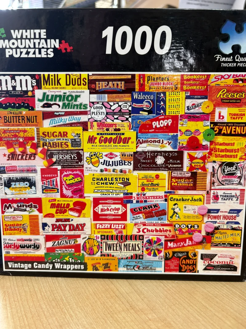 PFG Vintage Candy Wrappers (1000pcs) (Usage/Used - PUZZLES FOR GOOD)
