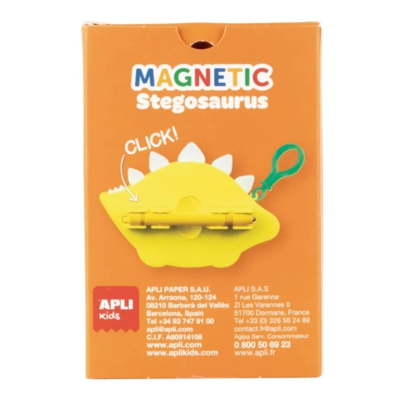 Kleine Magnettafel – Dinosaurier Stegosaurus