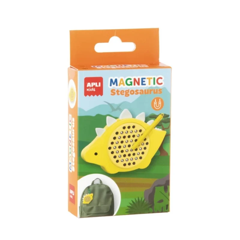 Kleine Magnettafel – Dinosaurier Stegosaurus