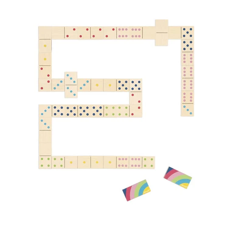 Holz-Logikspiel – Domino 3+