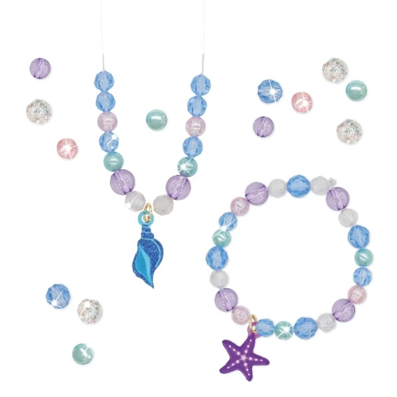 Set zum Basteln von Halsketten und Armbändern DIY Kit – Muschel