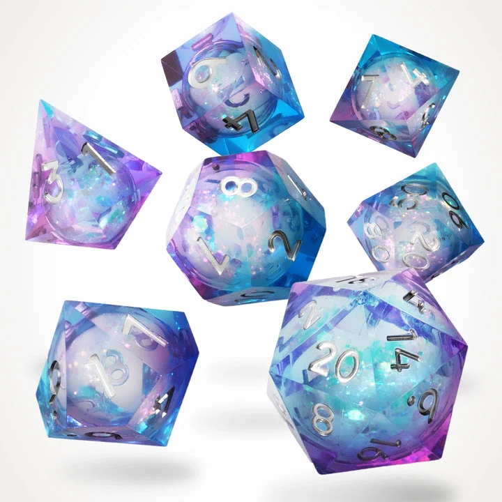 Pink Ice Liquid Core - Würfelset RPG