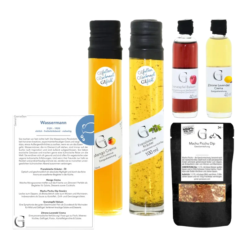 Sternzeichen-Set – Wassermann
