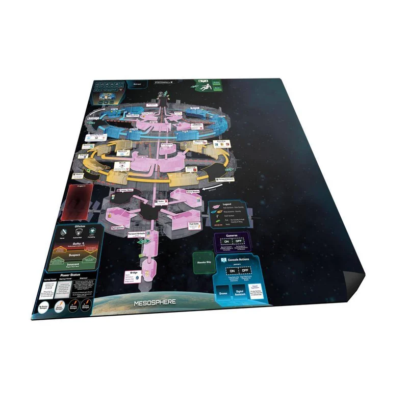 Neopren-Spielmatte - Stationfall, deutsch (Erw.)