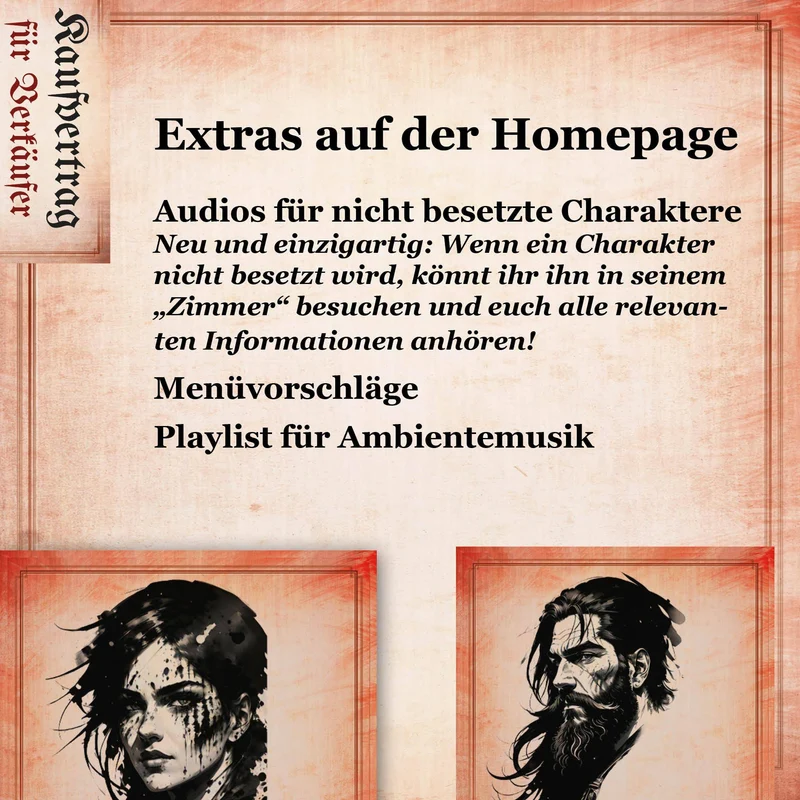 Nacht des Wahnsinns - Real Crime Dinner, deutsch