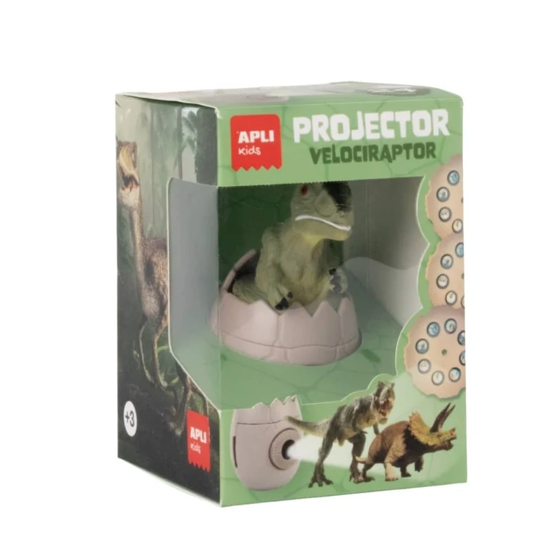 Projektor mit austauschbaren Disks – Dinosaurier Velociraptor