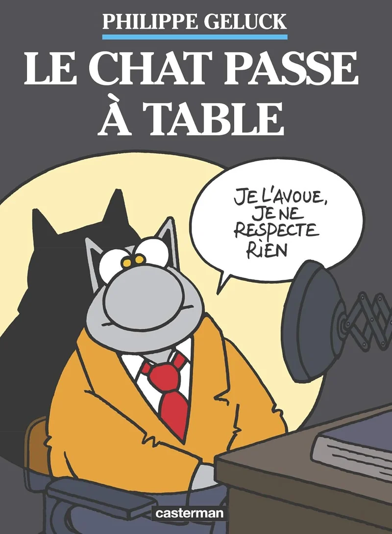 Philippe Geluck – Le Chat passe à table - Coffret 2 volumes