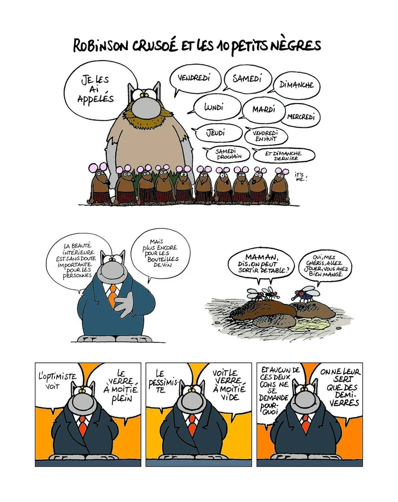 Philippe Geluck – Le Chat passe à table - Coffret 2 volumes