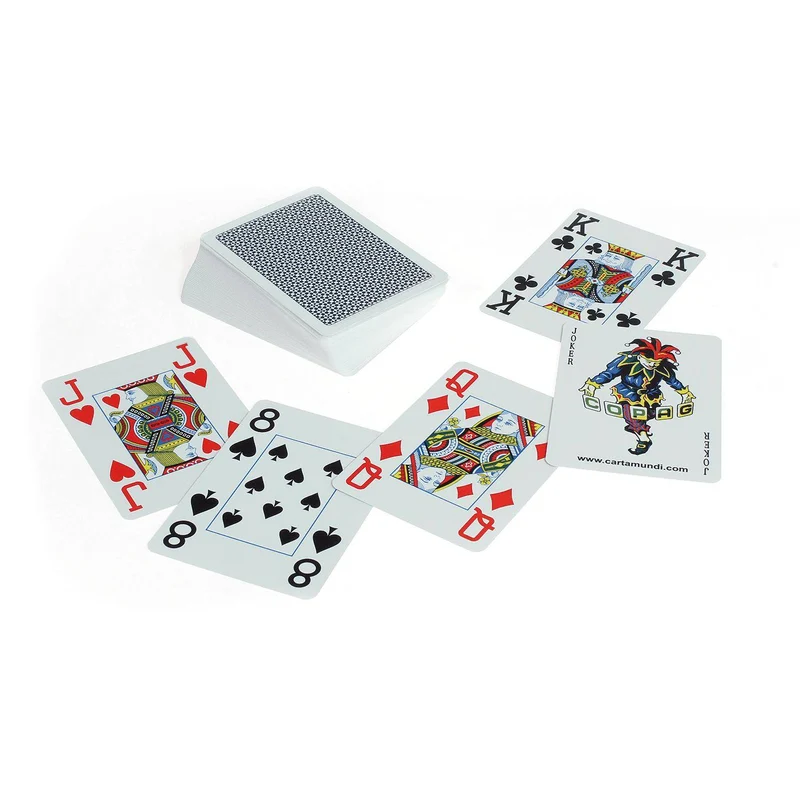Plastik Poker - COPAG 100% Jumbo Index blau, sprachunabhängig