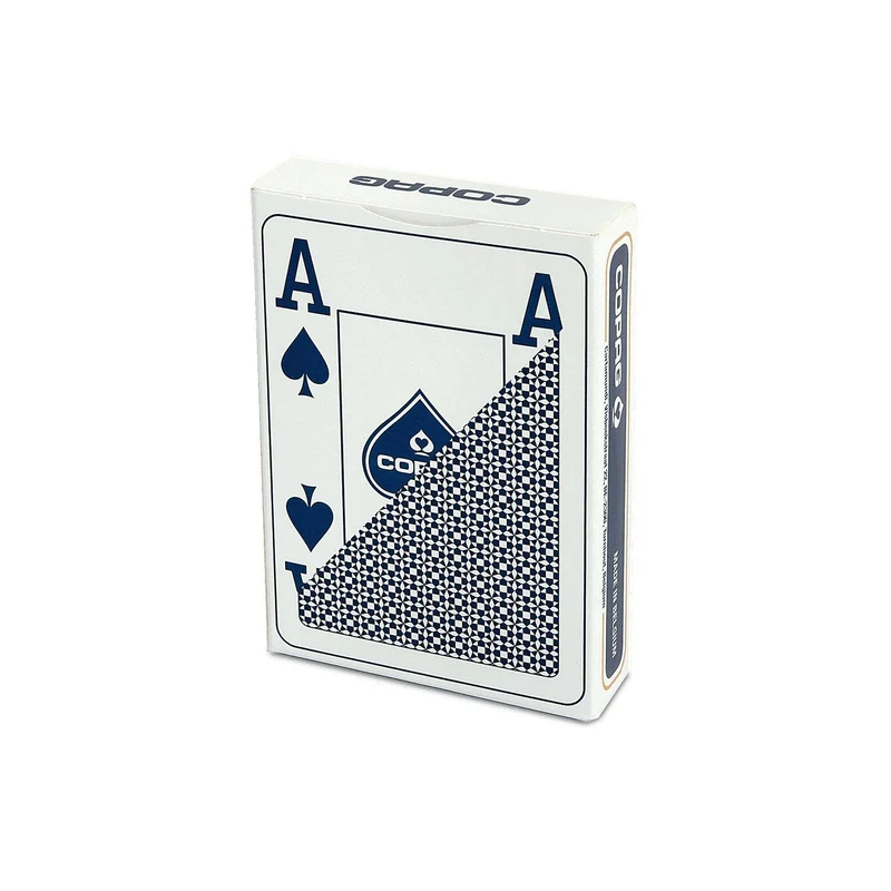 Plastik Poker - COPAG 100% Jumbo Index blau, sprachunabhängig