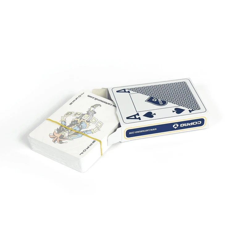 Plastik Poker - COPAG 100% Jumbo Index blau, sprachunabhängig