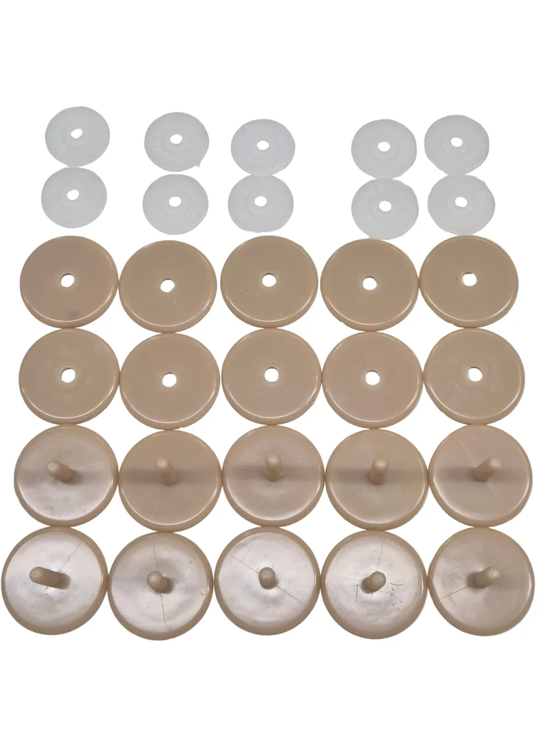 Teddybär Gelenkscheiben 40mm – 10er Pack