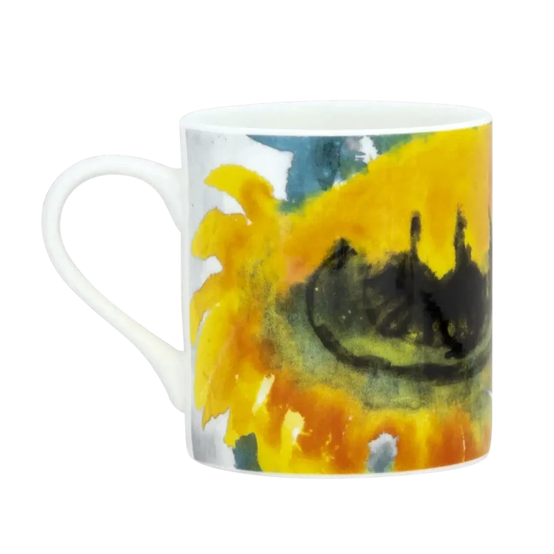 4er Set Becher "Sommerblumen"