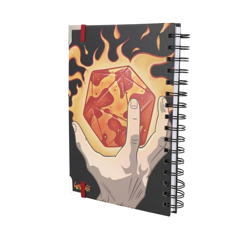 I Cast Fireball - Deluxe Notebook, sprachunabhängig / englisch