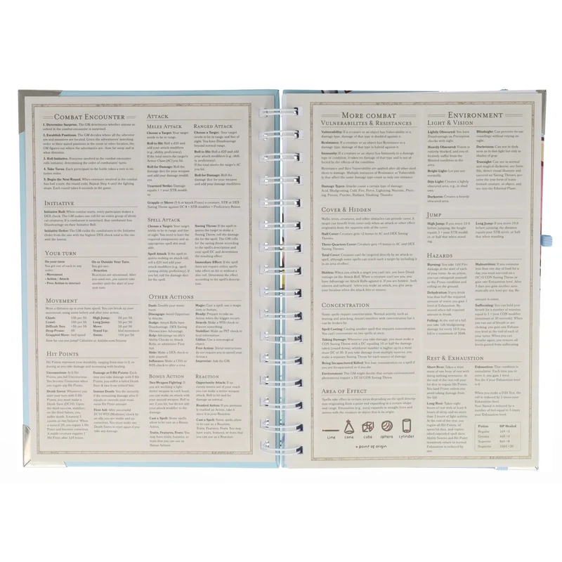 I Cast Fireball - Deluxe Notebook, sprachunabhängig / englisch