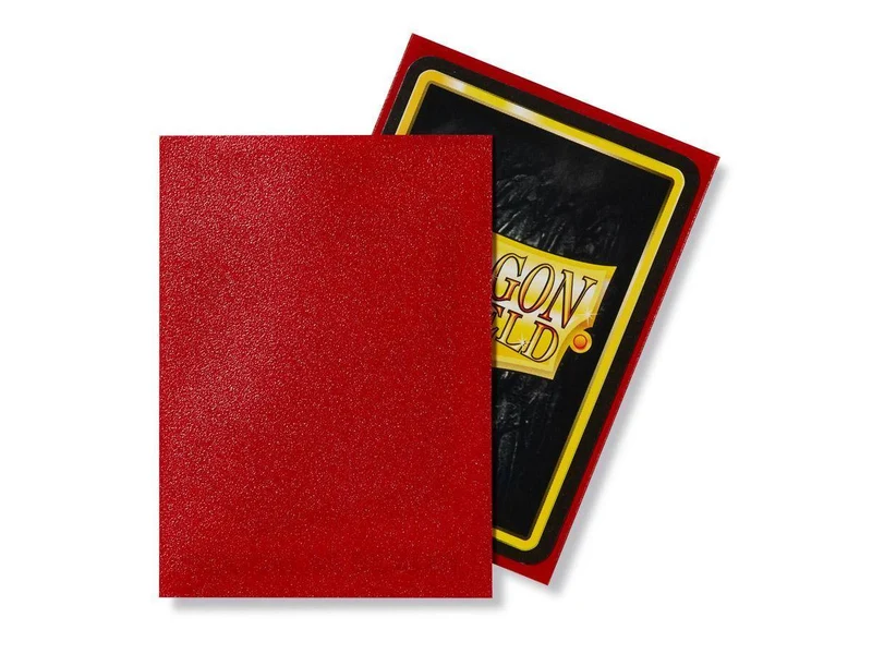 Dragon Shield: Matte – Ruby (100), englisch
