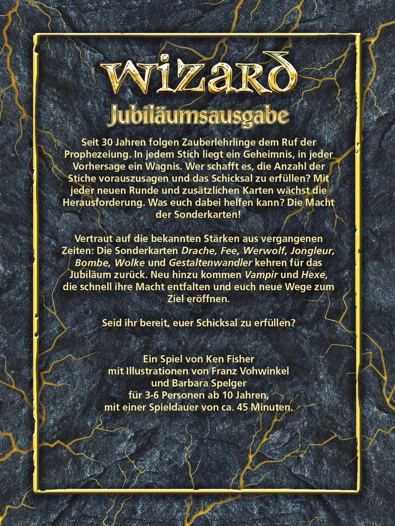 Wizard - 30 Jahre Jubiläumsedition, deutsch
