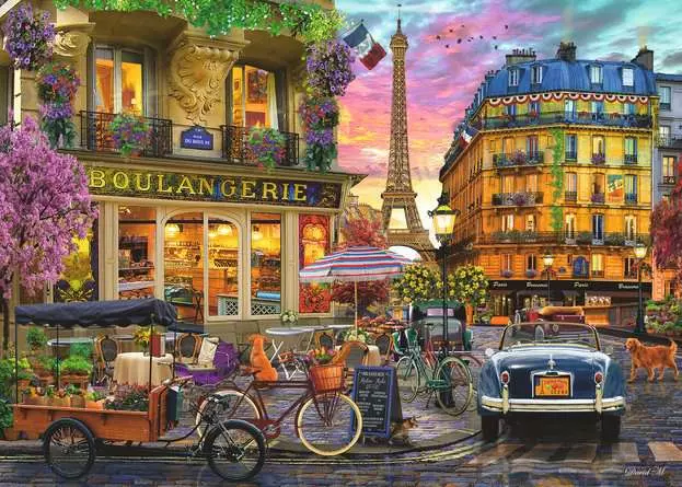 DMG Ravensburger Paris at Dawn (1000pcs) (DAMAGED BOX)