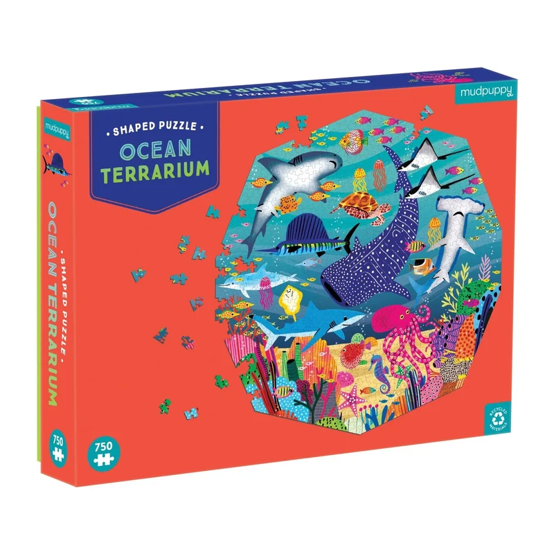 DMG Ocean Terrarium (Shaped) (750pcs) (DAMAGED BOX)