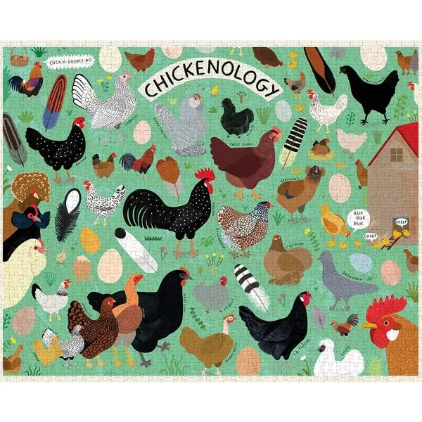 PFG Chickenology (1000pcs) (Usage/Used - PUZZLES FOR GOOD)