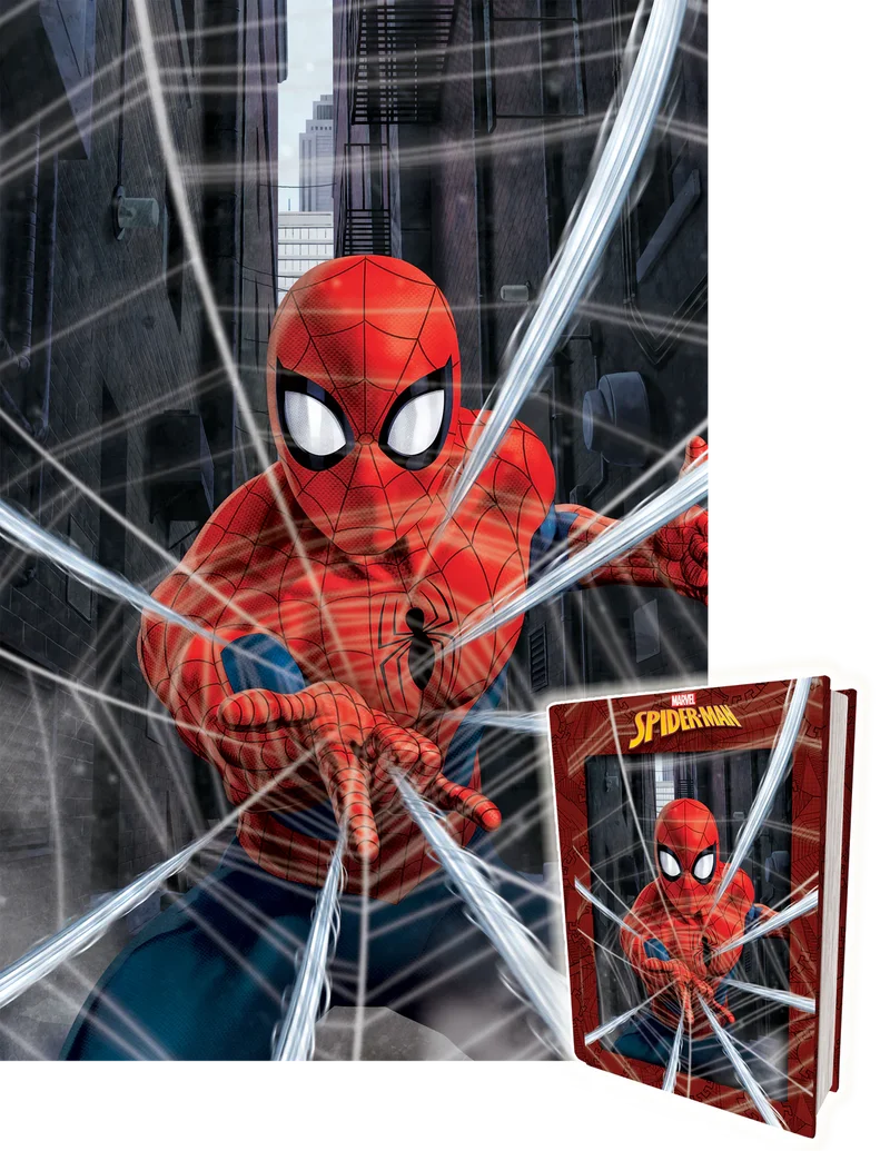 Marvel - Spider Man in Collectable Tin Book (3D Puzzle) (300pcs)