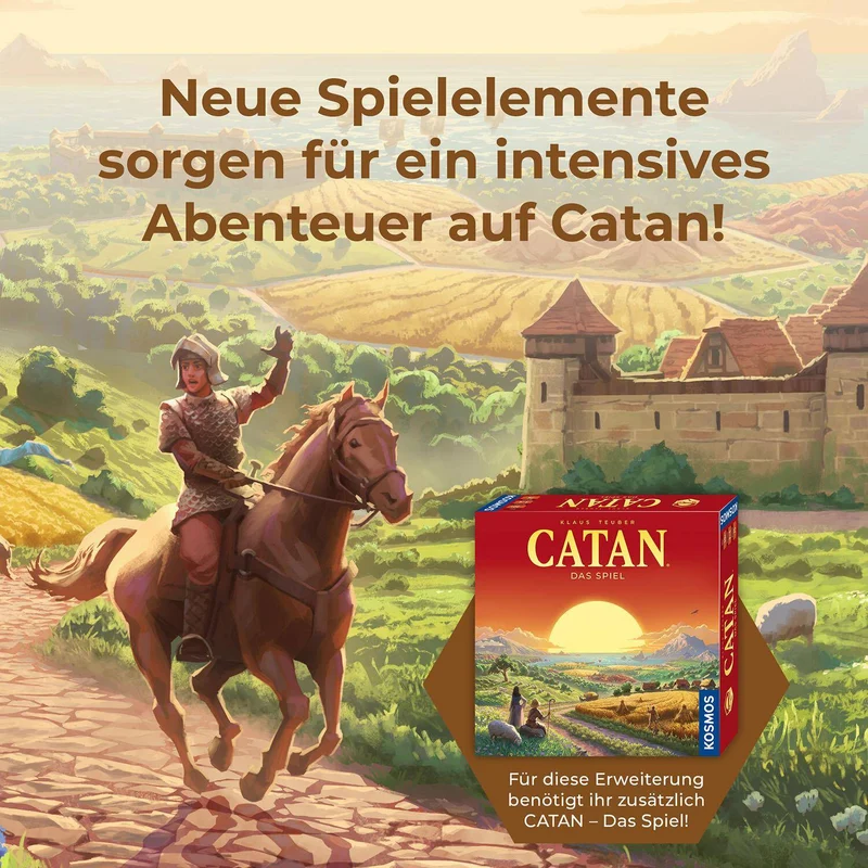 Städte & Ritter (2025) - Catan - Das Spiel, deutsch (Erw.)