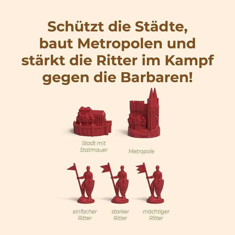 Städte & Ritter (2025) - Catan - Das Spiel, deutsch (Erw.)
