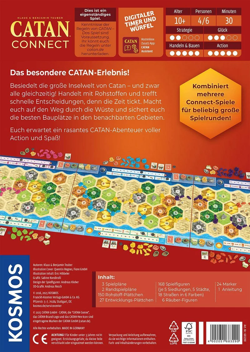 Catan Connect, deutsch