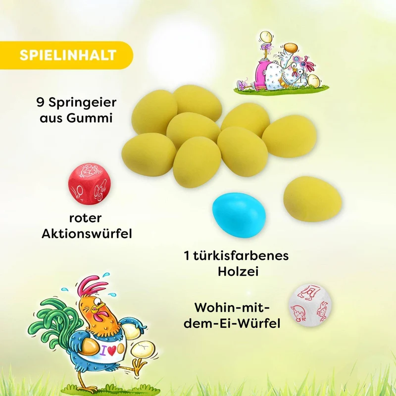 Eiertanz, deutsch
