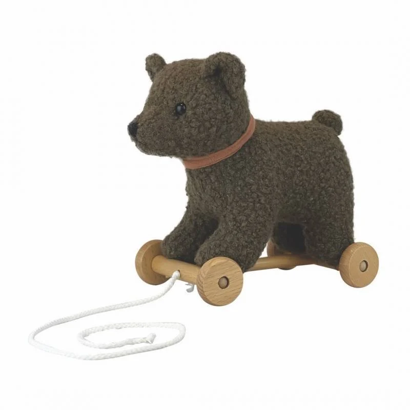 Raoul der Plüschbär Kuscheltier zum Ziehen
