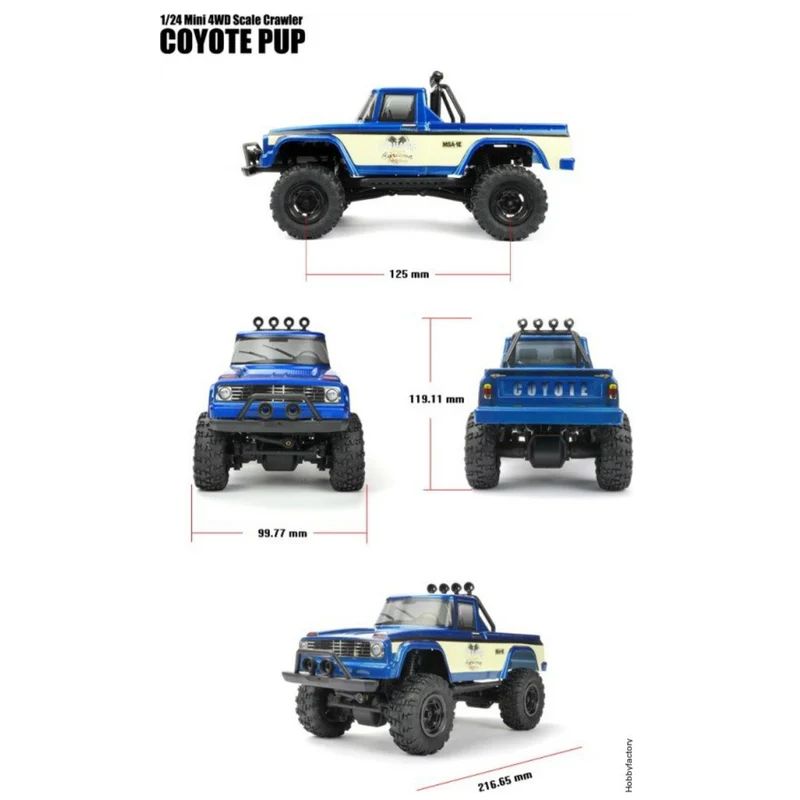 Carisma MSA CIS 79368 - 1E Scale Coyote Pup 1:24