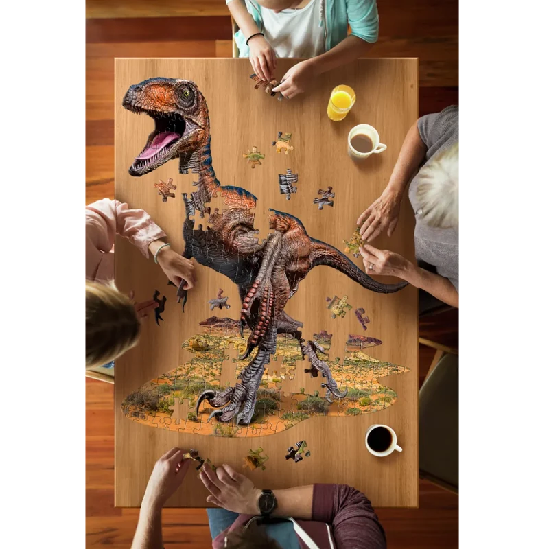 Madd Capp Puzzle - Junior Velociraptor - 100 XL Teile