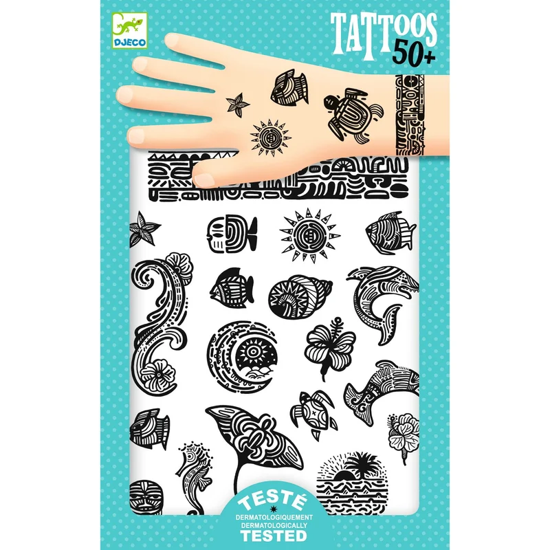Tattoos für Kinder - Polynesien