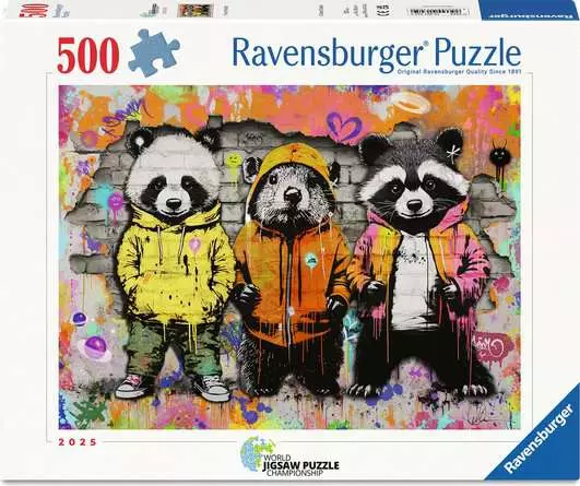 DMG Ravensburger Furry Friends (500pcs) (DAMAGED BOX)