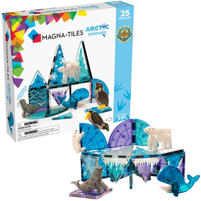 Magnetbausteine – Arktische Tiere 25 Teile