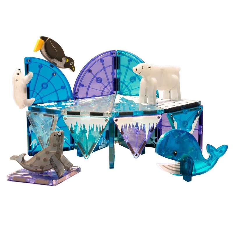 Magnetbausteine – Arktische Tiere 25 Teile