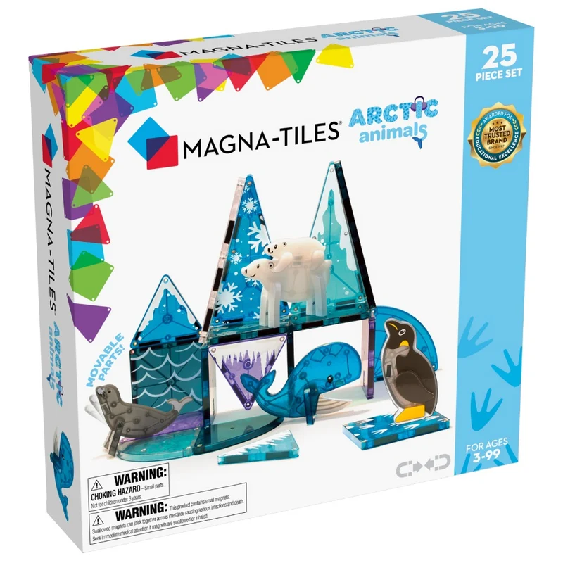 Magnetbausteine – Arktische Tiere 25 Teile