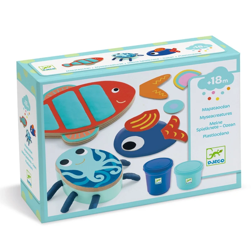 Set mit Modelliermasse – Ozean