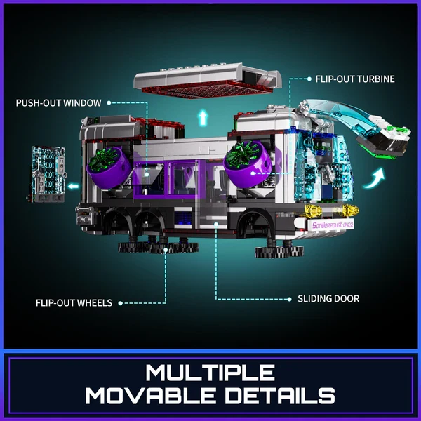 Lumibricks - Future Bus
