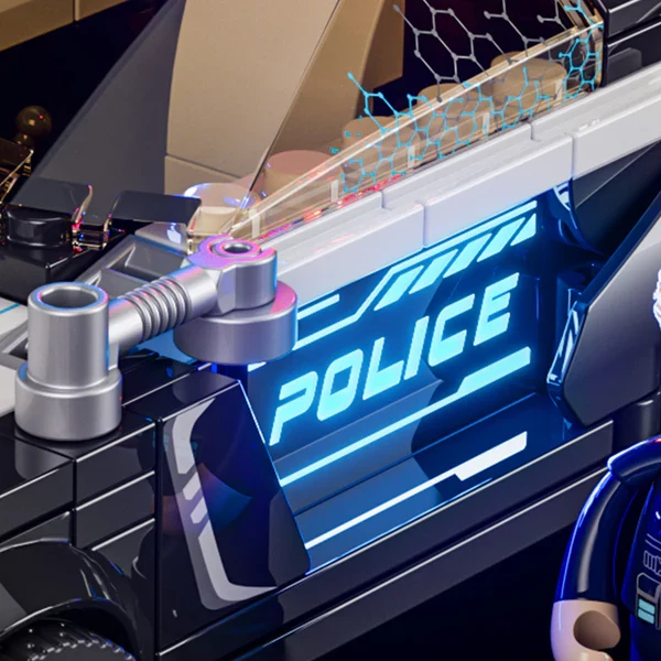 Lumibricks - Police Patrol Car