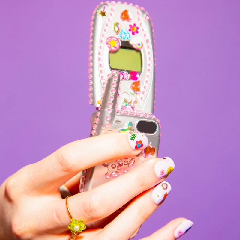 Nagelsticker – Flower 120 Stück