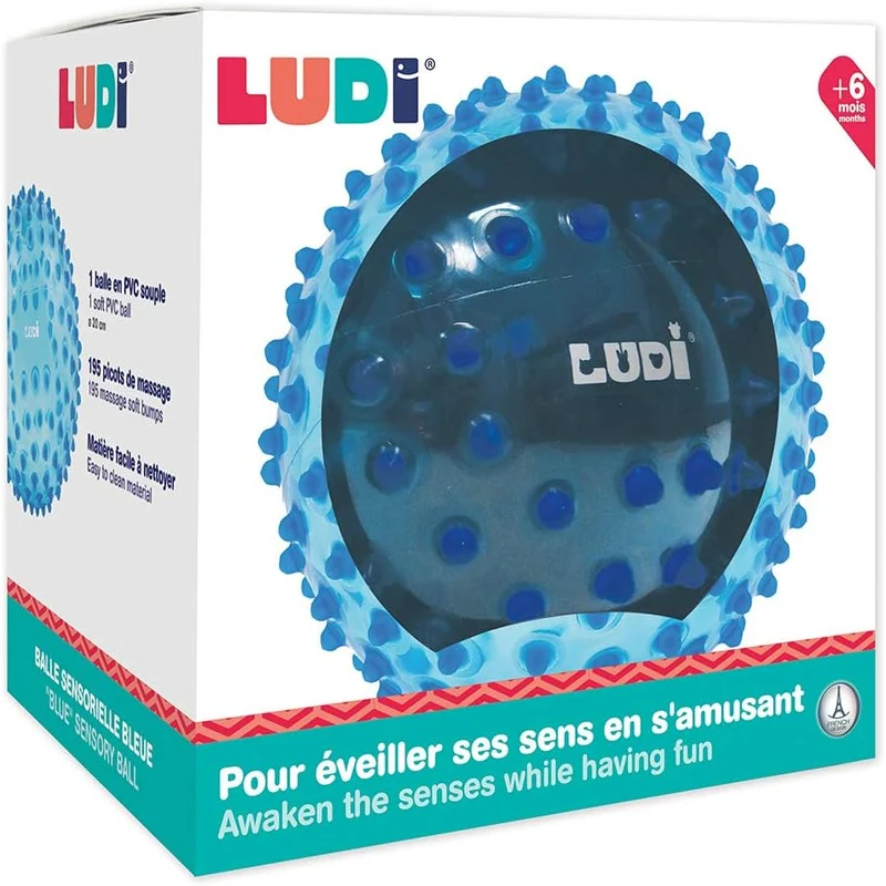 Sensorik-Ball 20 cm – Blau