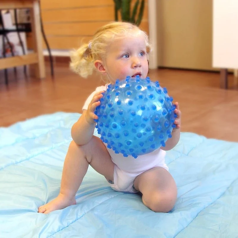 Sensorik-Ball 20 cm – Blau