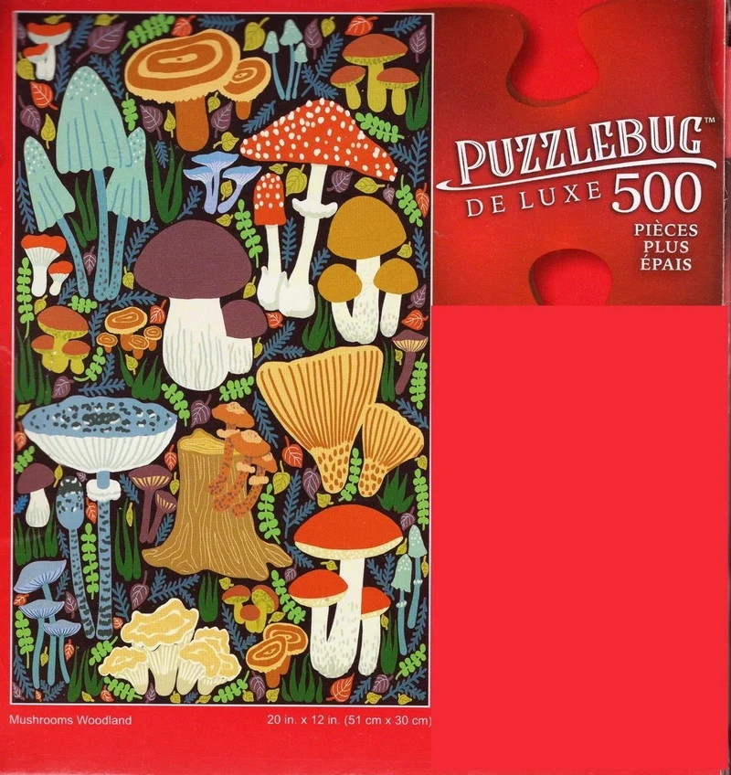 PFG Mushrooms Woodland (Usage/Used - PUZZLES FOR GOOD)