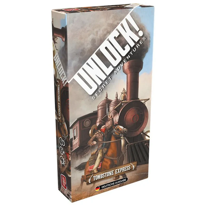 Asmodee - Unlock! Tombstone Express (Einzelszenario) Box3 - deutsch