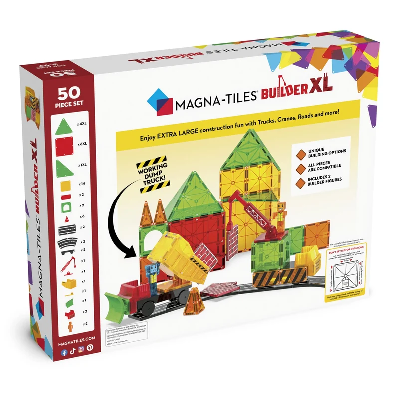 Magnetbausteine – Builder XL 50 Teile